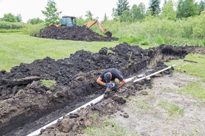 Products For Septic Installations in use